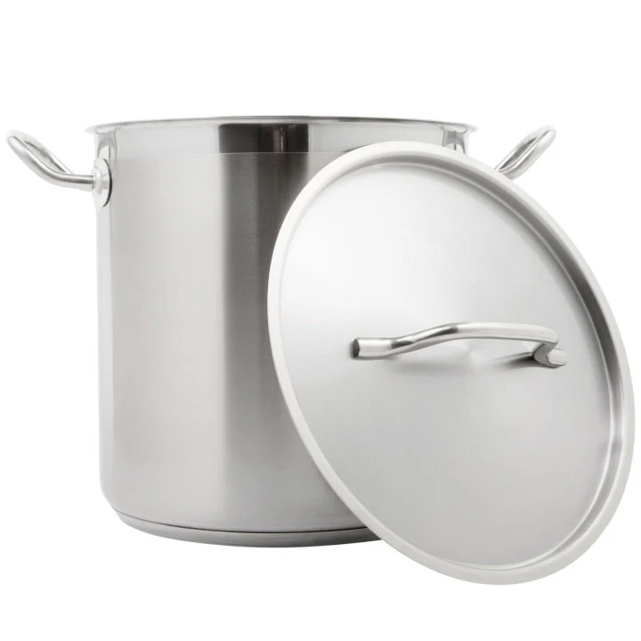 Vollrath 3503 Optio Stainless Steel Stock Pot with Cover- 11 Qt - Image 5