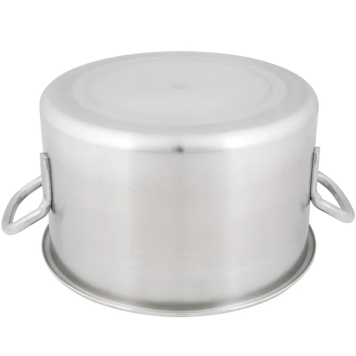 Vollrath 4332 Wear-Ever Rolled Edge Aluminum Sauce Pot-14 Qt. - Image 2