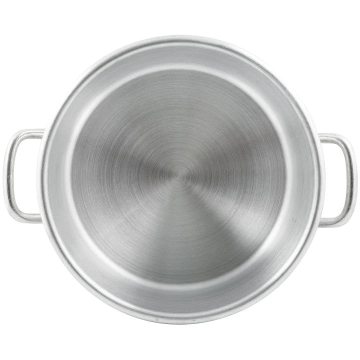 Vollrath 4332 Wear-Ever Rolled Edge Aluminum Sauce Pot-14 Qt. - Image 3