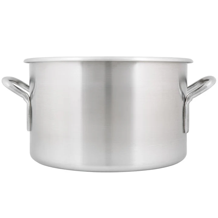 Vollrath 4332 Wear-Ever Rolled Edge Aluminum Sauce Pot-14 Qt. - Image 4