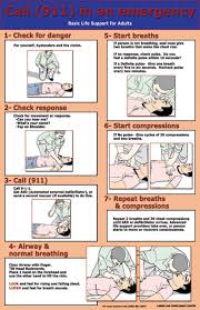 Pro-Tech Mats 204180111 "CPR" Steps Poster 11" x 17"