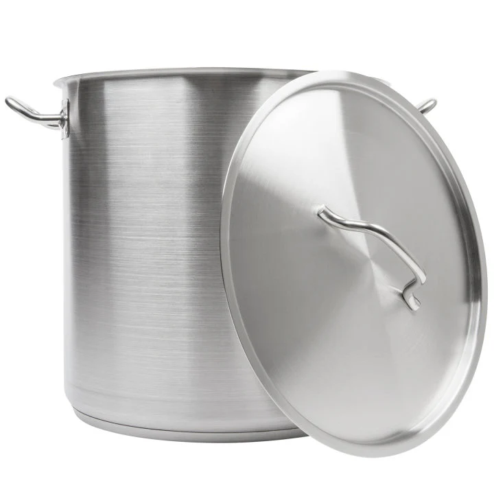 Vollrath 3509 Optio Stainless Steel Stock Pot with Cover-38 Qt. - Image 4