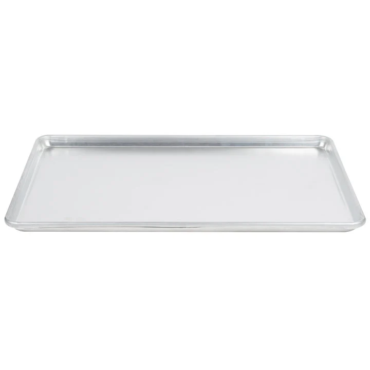 Vollrath 5315 Wear-Ever Full Size NSF 12 Gauge 18" x 26" Sanitary Open Bead Rim Aluminum Bun / Sheet Pan - Image 4
