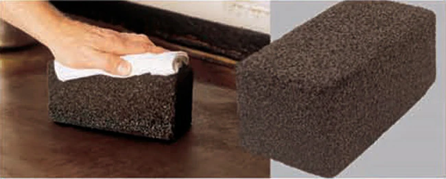 ACS GB12 Scrubble GRiLL-BRiCK Black Grill Brick Grill Cleaner 8" x 4" x 3-1/2" - Image 3