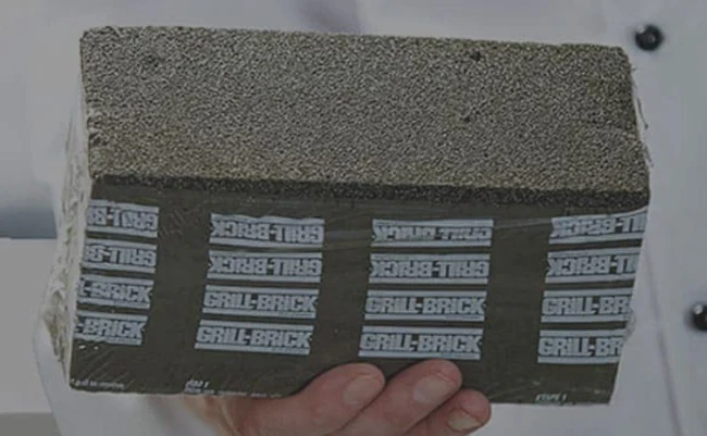 ACS GB12 Scrubble GRiLL-BRiCK Black Grill Brick Grill Cleaner 8" x 4" x 3-1/2" - Image 4