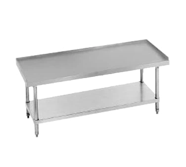 Advance Tabco ES-305C Stainless Steel Mobile Equipment Stand with Adjustable Undershelf 60" x 30" - Image 2