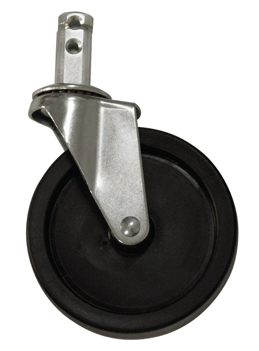 Advance Tabco RA-25 Standard Bolted Stem Caster 5" dia. - for use on Welded Pan Racks