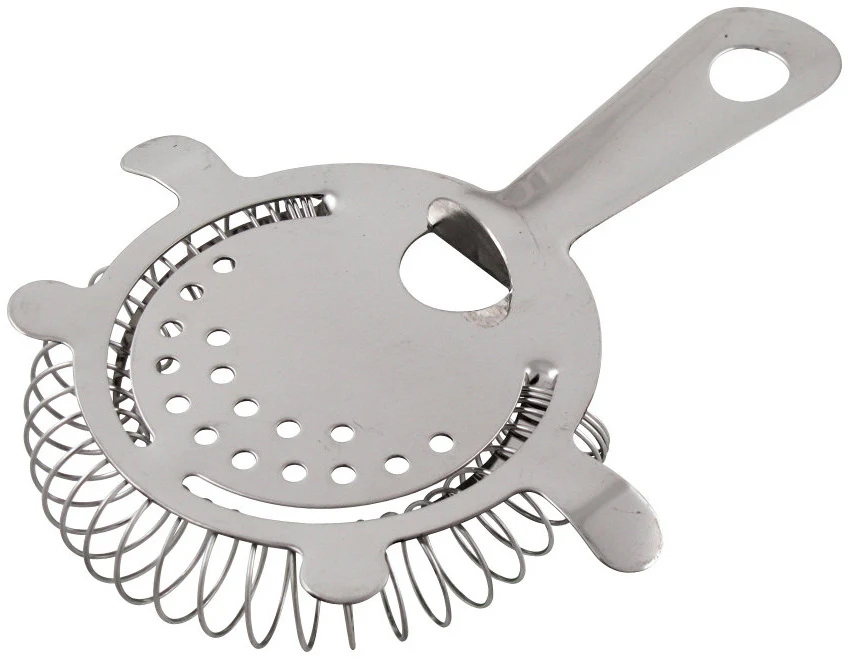 Browne 57507 Stainless Steel 4-Prong Hawthorne / Cocktail / Bar Strainer 6" - Image 3