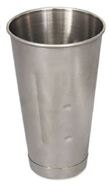 Browne 57510 Stainless Steel Drink Mixer Graduated Malt Cup 30 oz. - Image 2