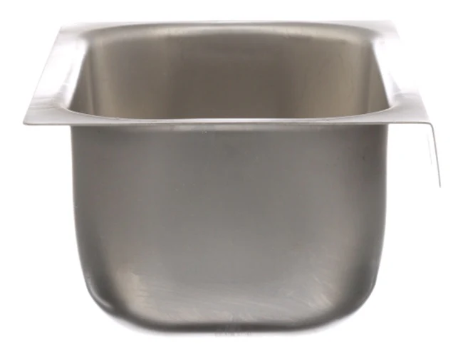 AllPoints 26-5388 Stainless Steel Grease Cup / Tray with Keyhole Stud Mount 6-3/4"L x 4"W x 2-1/2"D - Image 5