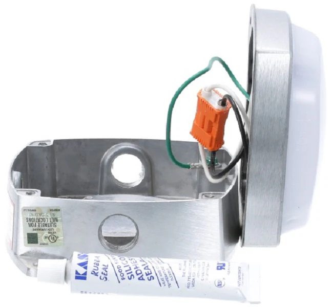 AllPoints 381793 Kason 11808000000 Aluminum Housing Surface Mount LED Light Fixture - 50000 Hrs. - Image 4