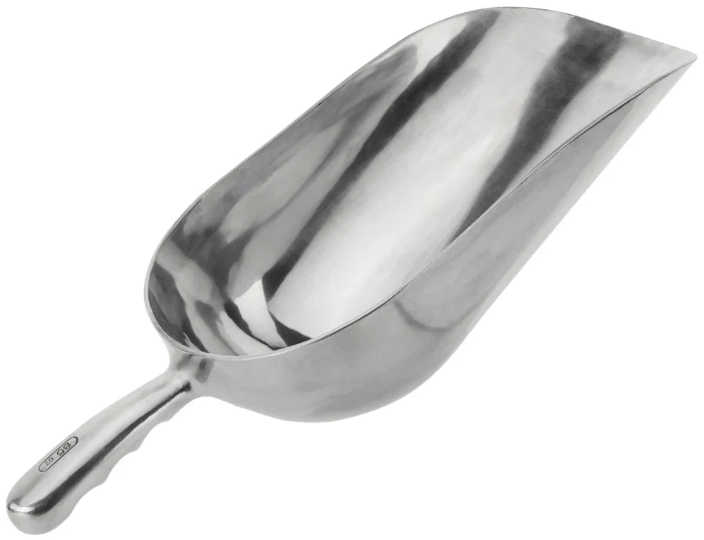 Browne 575403 Aluminum Round Bottom Scoop 38-3/4 oz.