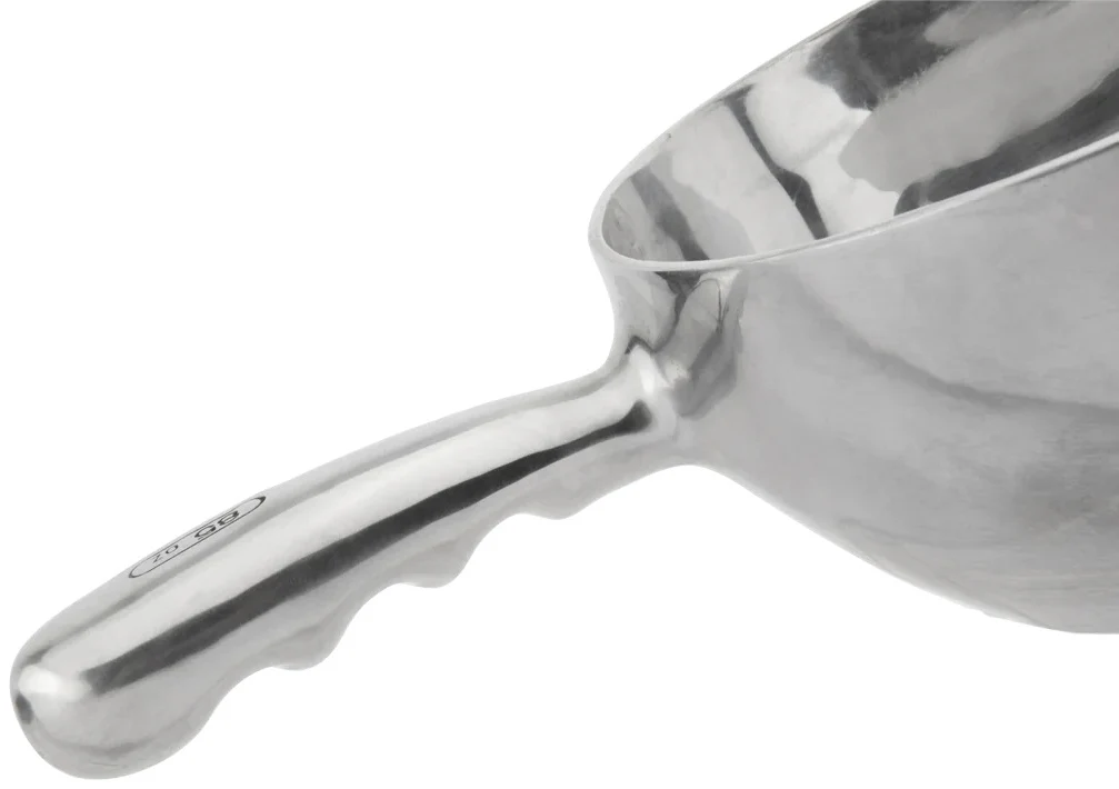 Browne 575400 Aluminum Round Bottom Scoop 5 oz. - Image 3