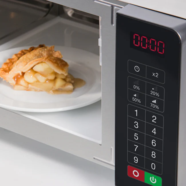 Amana RMS10TSA Stainless Steel Commercial Microwave with Push Button Controls - 120V, 1000W - Image 4