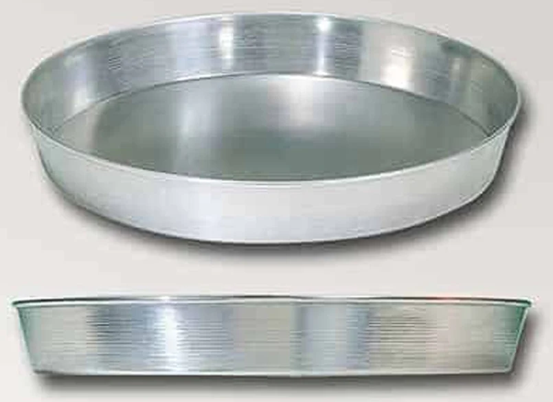 American Metalcraft A90121.5 Standard-Weight Aluminum Tapered / Nesting Pizza Pan 12" x 1-1/2" Deep - Image 2