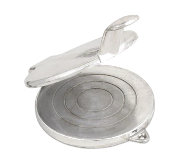 American Metalcraft AHM485 Adjustable Cast Aluminum Hamburger Press / Mold 4-1/2" Dia. - Image 2