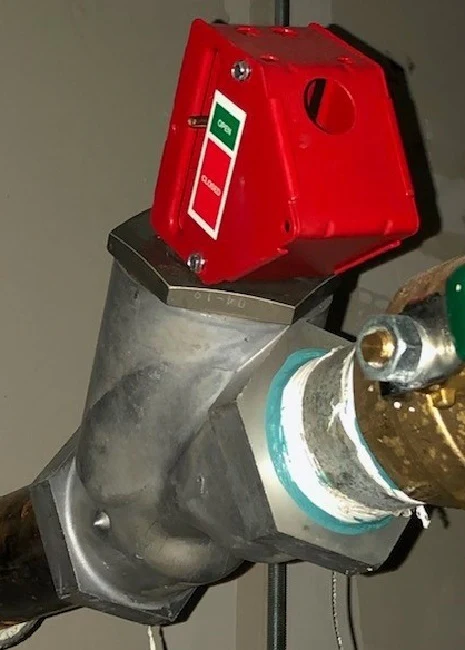 Ansul 3/4" Mechanical Gas Valve for Ansul Restaurant Fire Suppression System