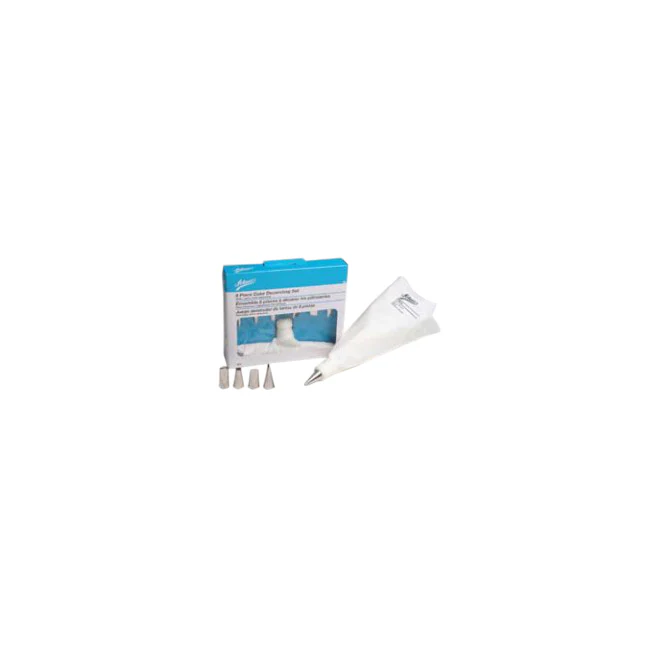 Adcraft AT-334 Ateco Cake Decorating Set with Flex Bag - 6 Tips - Image 4