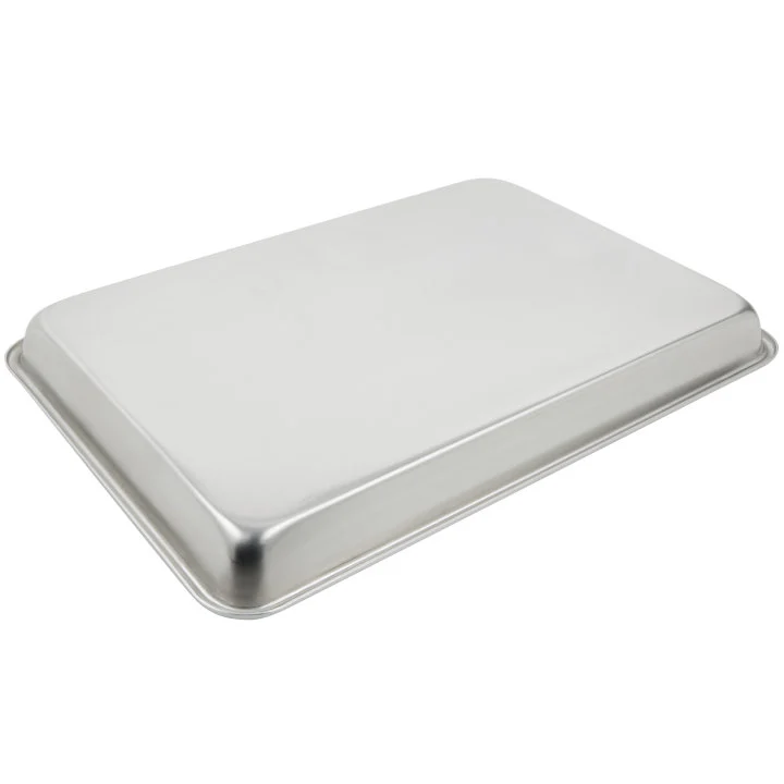 Vollrath 68357 Wear-Ever Aluminum Bake & Roast Pan 25-3/4" x 17-3/4" - 15 qt. - Image 4