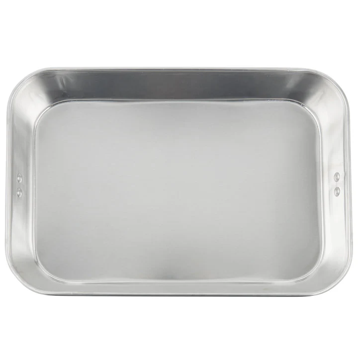 Vollrath 68080 Wear-Ever Aluminum Bake & Roast Pan with Handles 17-5/8" x 11-3?/4" - 7-1/2 qt. - Image 5