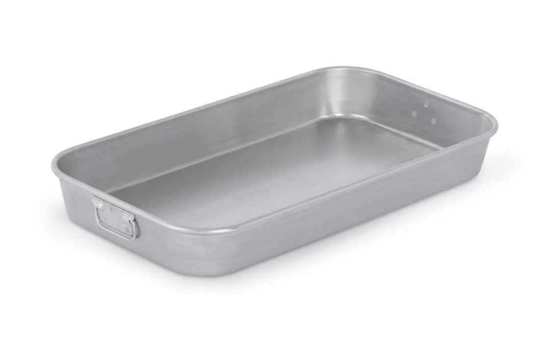 Vollrath 68253 Wear-Ever Aluminum Bake & Roast Pan with Handles 22-7/8" x 13-1/2" - 8-15/16 qt. - Image 3