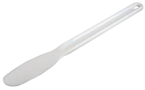Bar Maid CR-926 White Nylon Sandwich Spreader with Long Handle 11-1/2" OAL