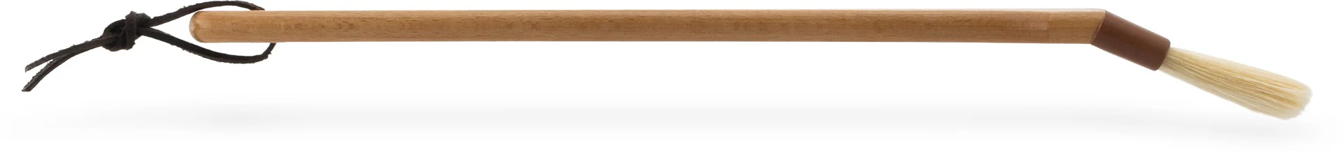 Carlisle 4037000 Sparta Chef Series 45° Angled Pastry / Basting Brush with 2"W Boar Bristles & 12" Wood Handle - Image 3