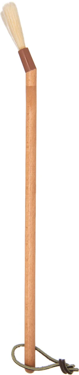 Carlisle 4037000 Sparta Chef Series 45° Angled Pastry / Basting Brush with 2"W Boar Bristles & 12" Wood Handle - Image 5