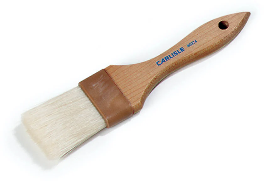 Carlisle 4037400 Sparta Chef Series Flat Pastry / Basting Brush with 2"W Boar Bristles & 5-1/4" Wood Handle - Image 9