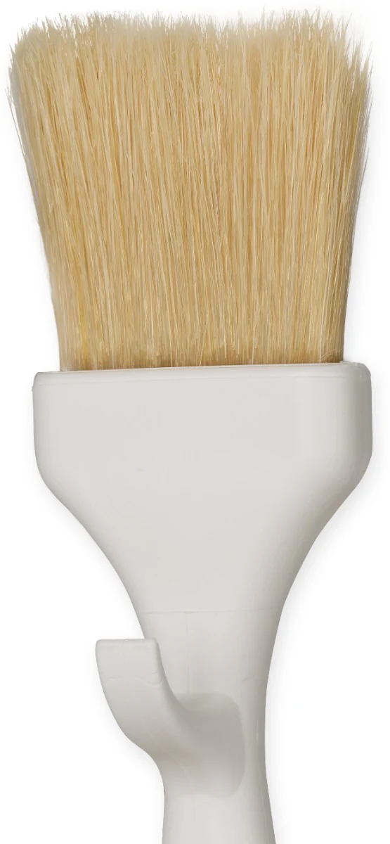 Carlisle 4037800 Sparta Meteor Flat Pastry / Basting Brush with 2"W Boar Bristles & Plastic Handle with Hook - White - Image 15