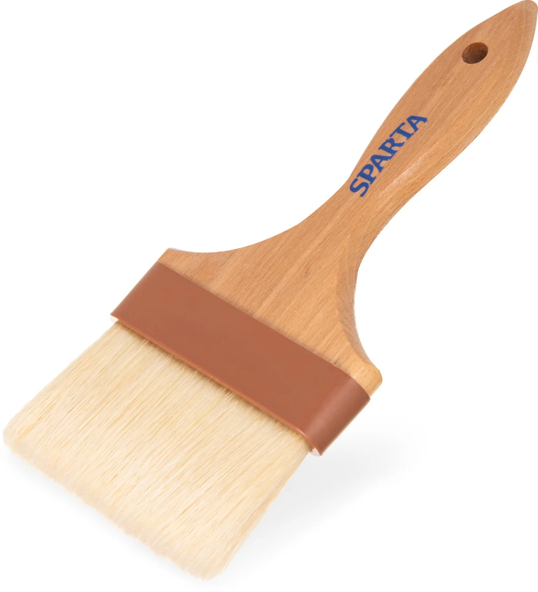 Carlisle 4037600 Sparta Chef Series Flat Pastry / Basting Brush with 4"W Boar Bristles & 6-1/4" Wood Handle - Image 11