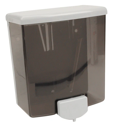 Bobrick B-40 Surface Mounted Liquid Soap Dispenser 40 oz. - Translucent Black - Image 2