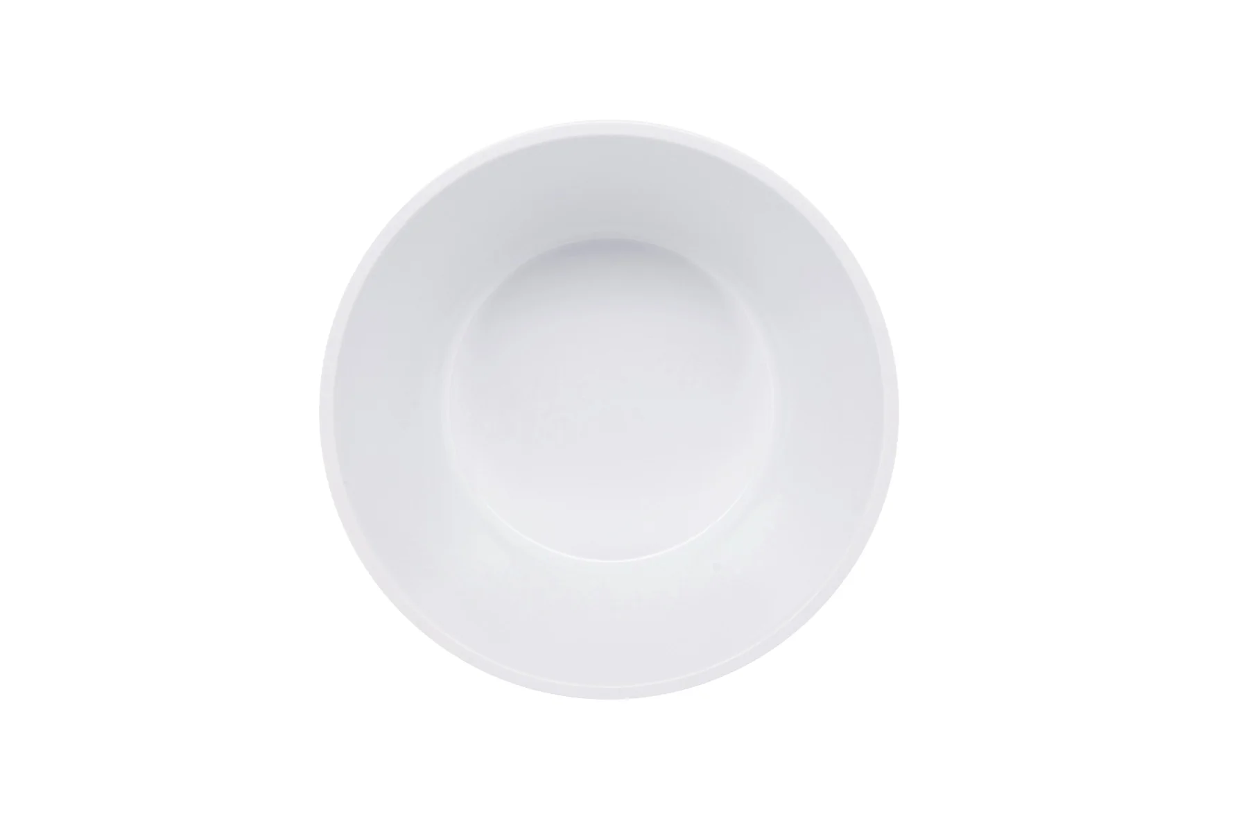 GET BC-007-W SuperMel Melamine Bouillon Bowl / Cup 8 oz. - White - 48/Case - Image 3