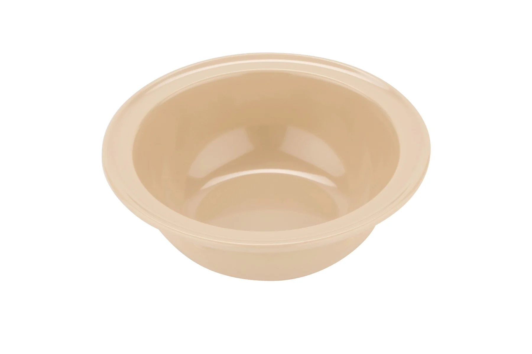GET DN-313-T SuperMEl Melamine Stackable Wide Rim Grapefruit Bowl 13 oz. Tan - 48/Case - Image 2