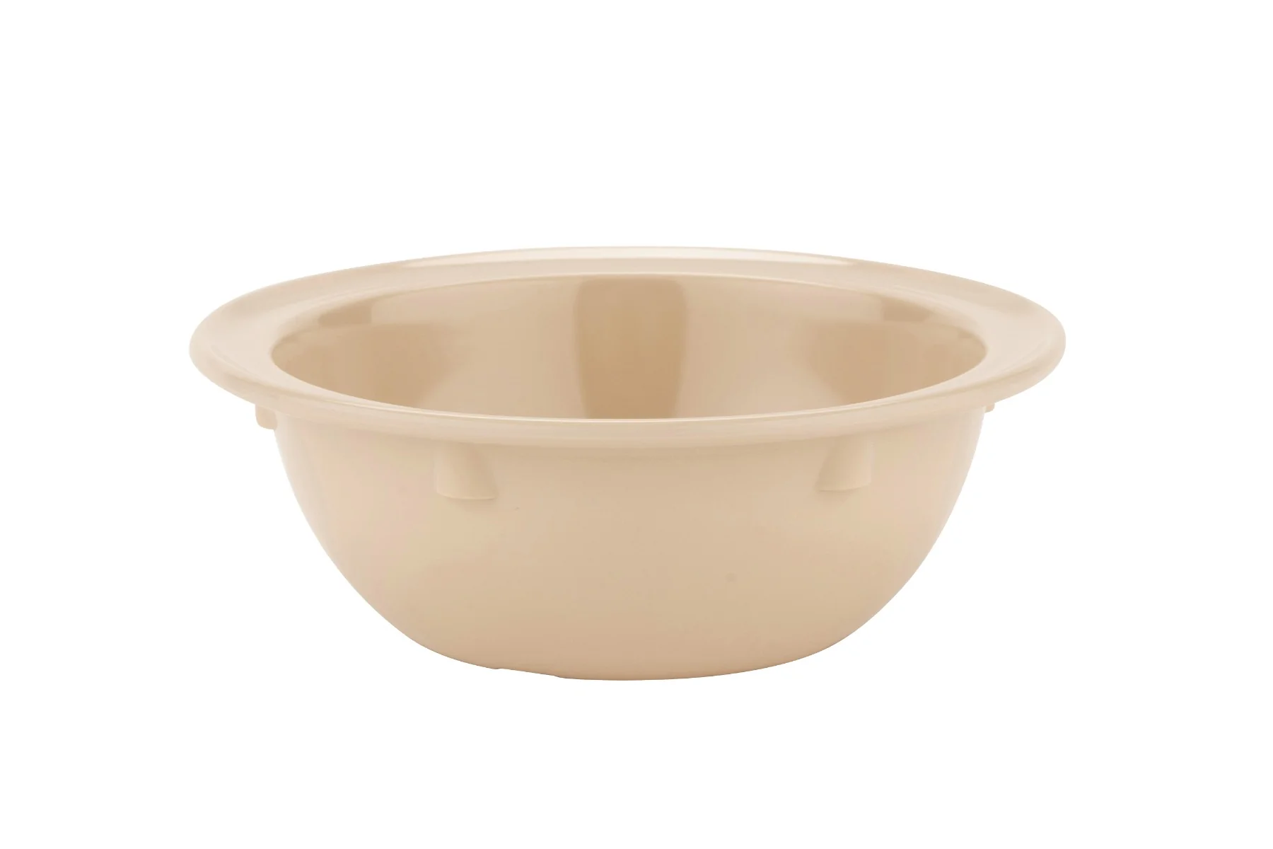 GET DN-313-T SuperMEl Melamine Stackable Wide Rim Grapefruit Bowl 13 oz. Tan - 48/Case - Image 3