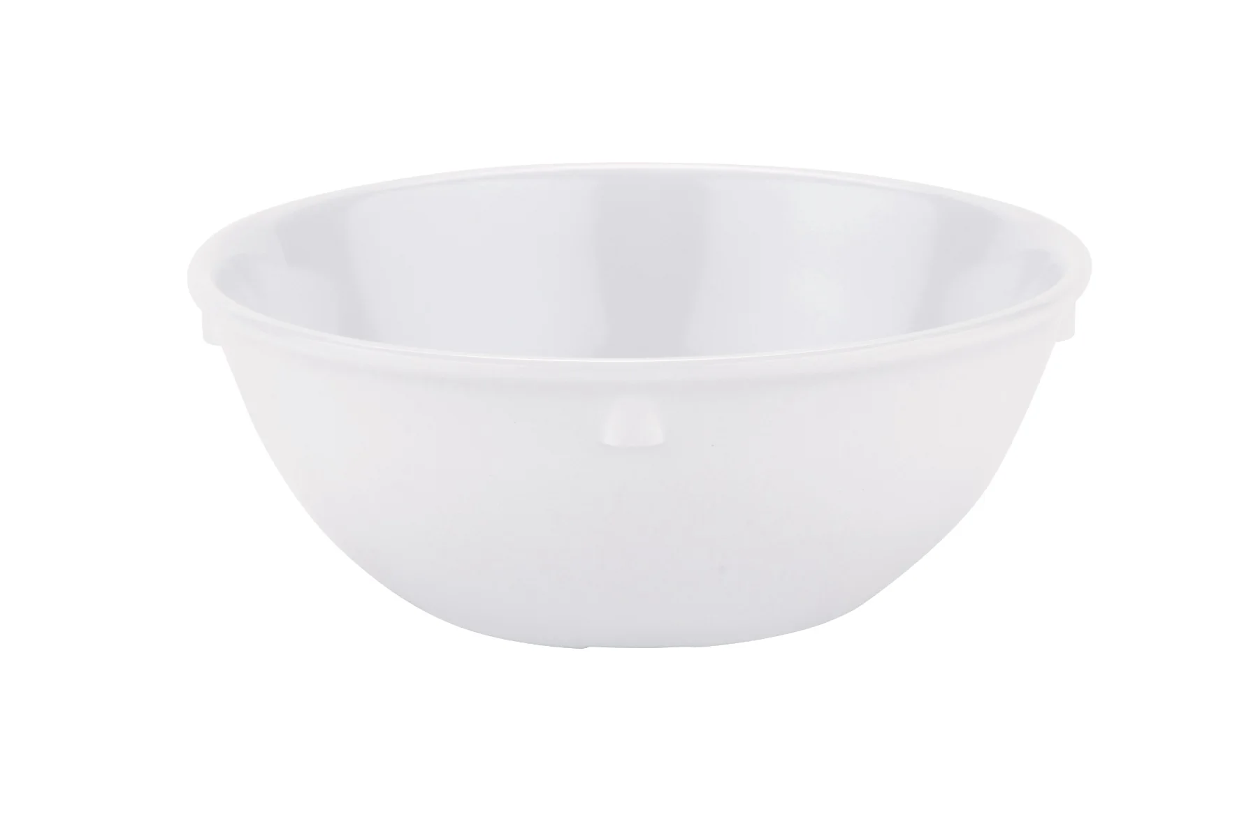 GET DN-310-W SuperMel Melamine Stackable Narrow Rim Nappie Bowl 10 oz. - White - 48/Case