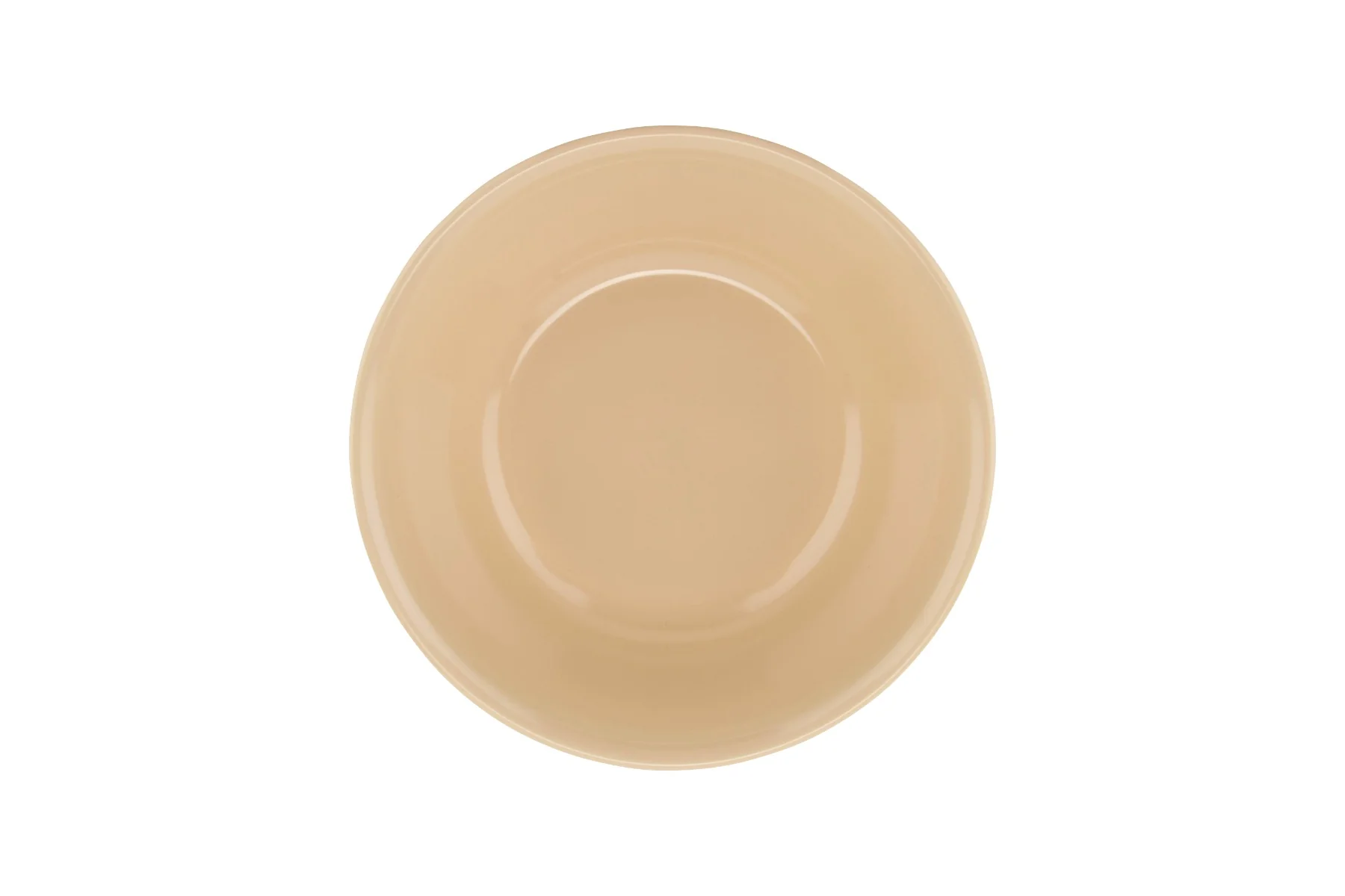 GET M-810-T SuperMel Melamine Narrow Rim Deep Bowl 24 oz. - Tan - 12/Case - Image 2