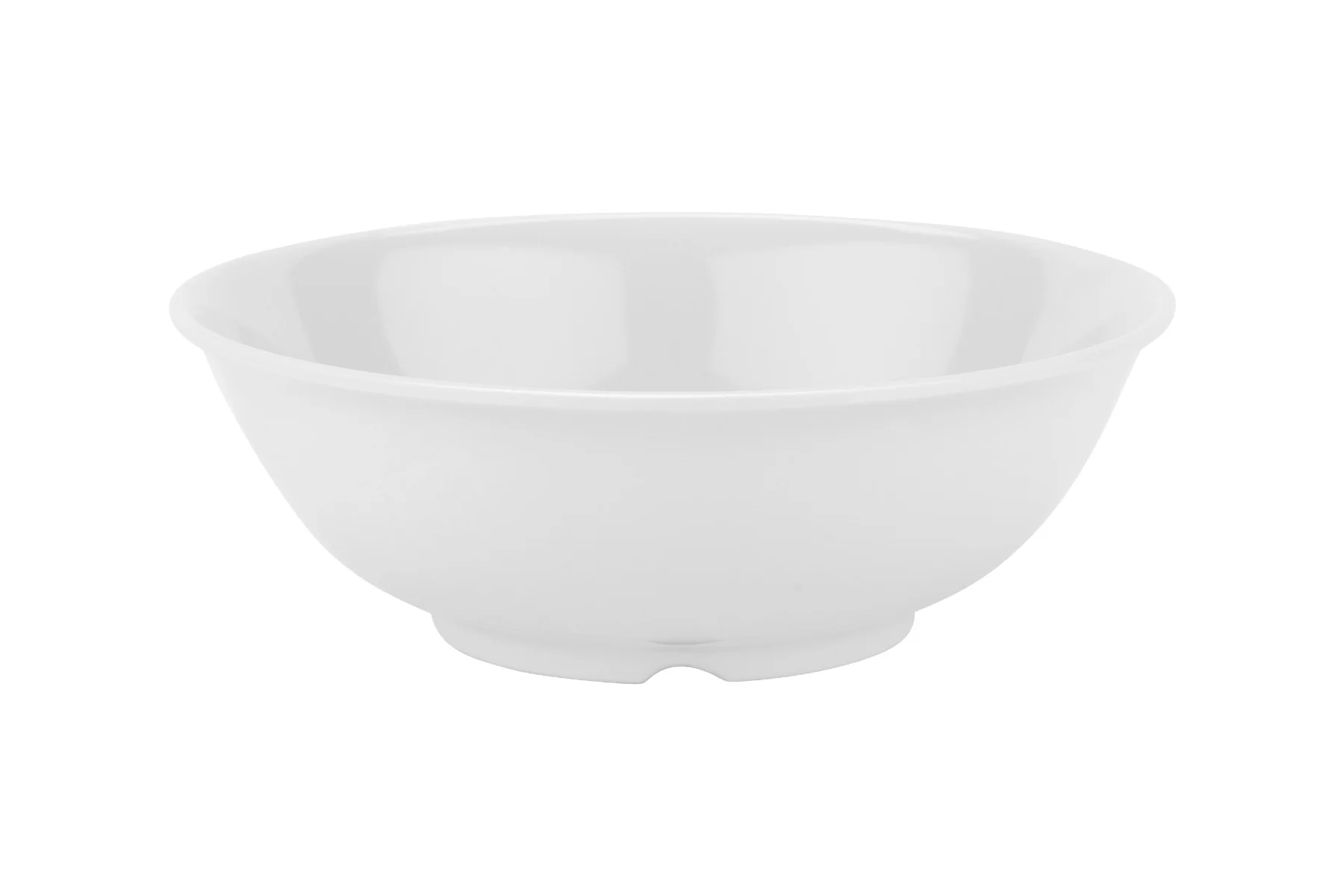 GET M-811-W SuperMel Melamine Narrow Rim Deep Bowl 32 oz. - White - 12/Case