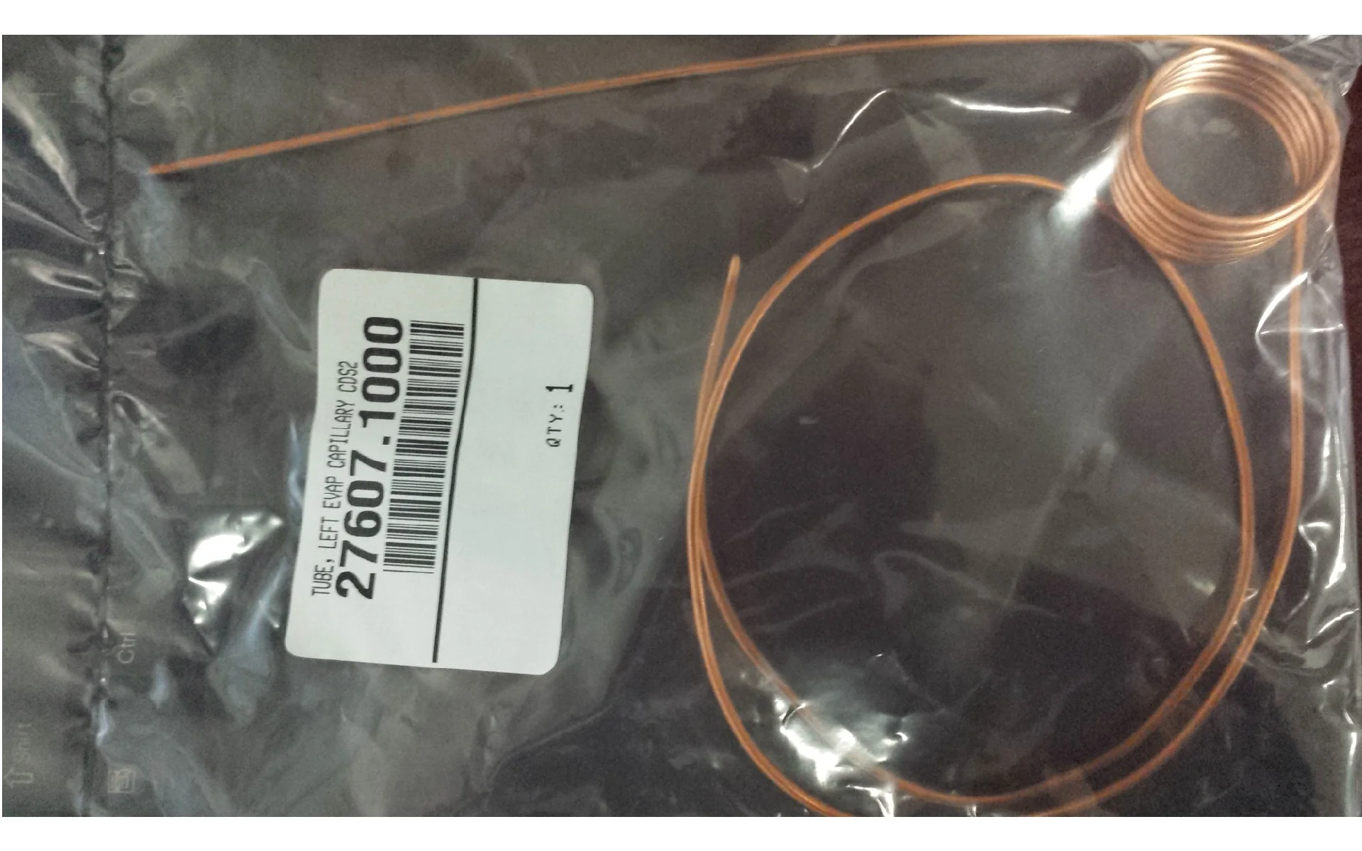 Bunn 27607.1000 Left Evaporator Capillary Tube for CDS-2 & ULTRA-2 - Image 2