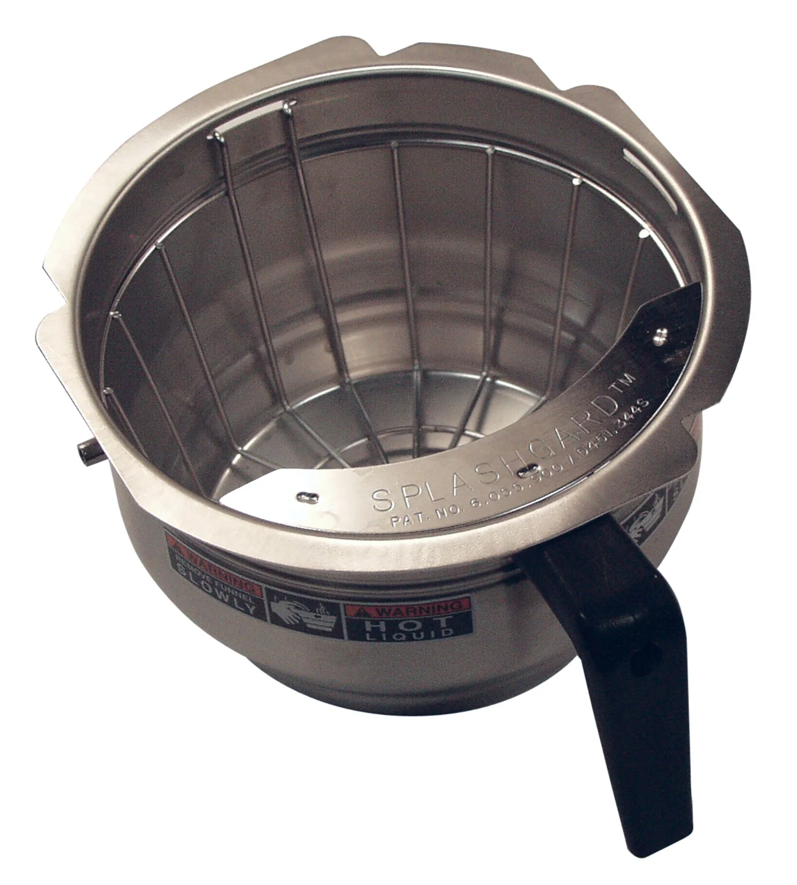Bunn 34559.0000 Stainless Steel Gourmet C Funnel with Brew Basket and Decals 7-1/8" - For Coffee Brewers and Grinders - Image 2