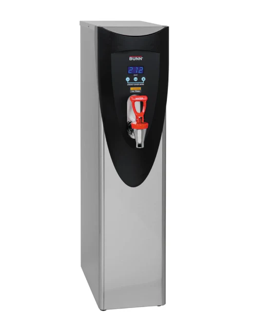 Bunn 43600.0003 H5X Element Stainless Steel Plumbed Hot Water Dispenser 5 gal. - 240v