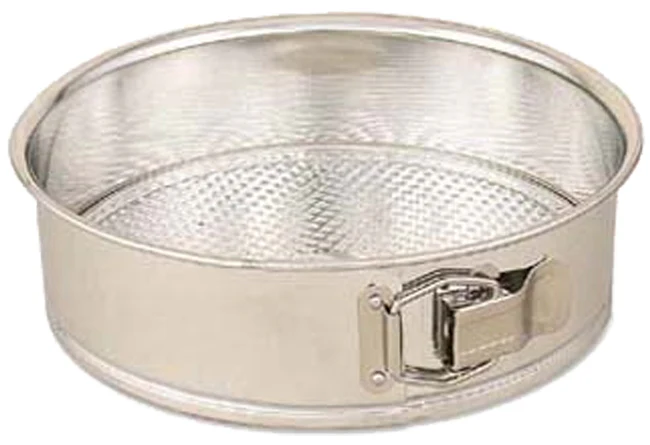 Browne 746074 Polished Tin Spring Form Cake Pan 10-3/8" dia. x 2-1/2"H