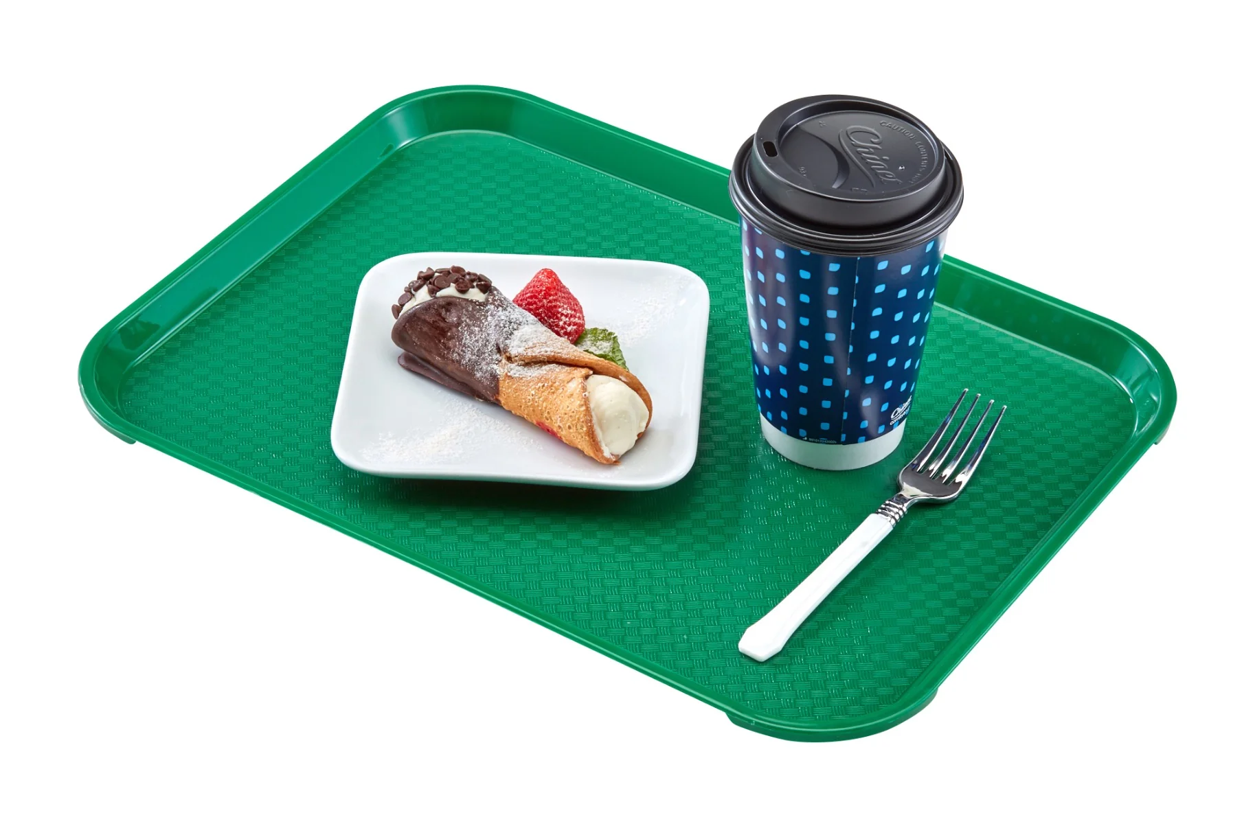 Cambro 1216FF119 Fast Food Tray 12"x16-1/8" Sherwood Green - Image 4