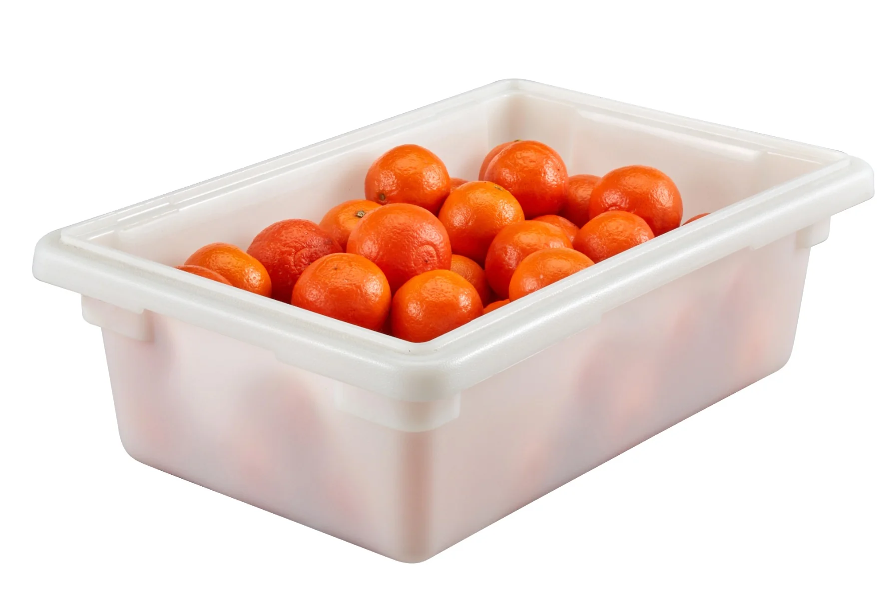 Cambro 12186P148 Polyethylene Food Storage Box 12" x 18" x 6" - 3 gal.- White - Image 11