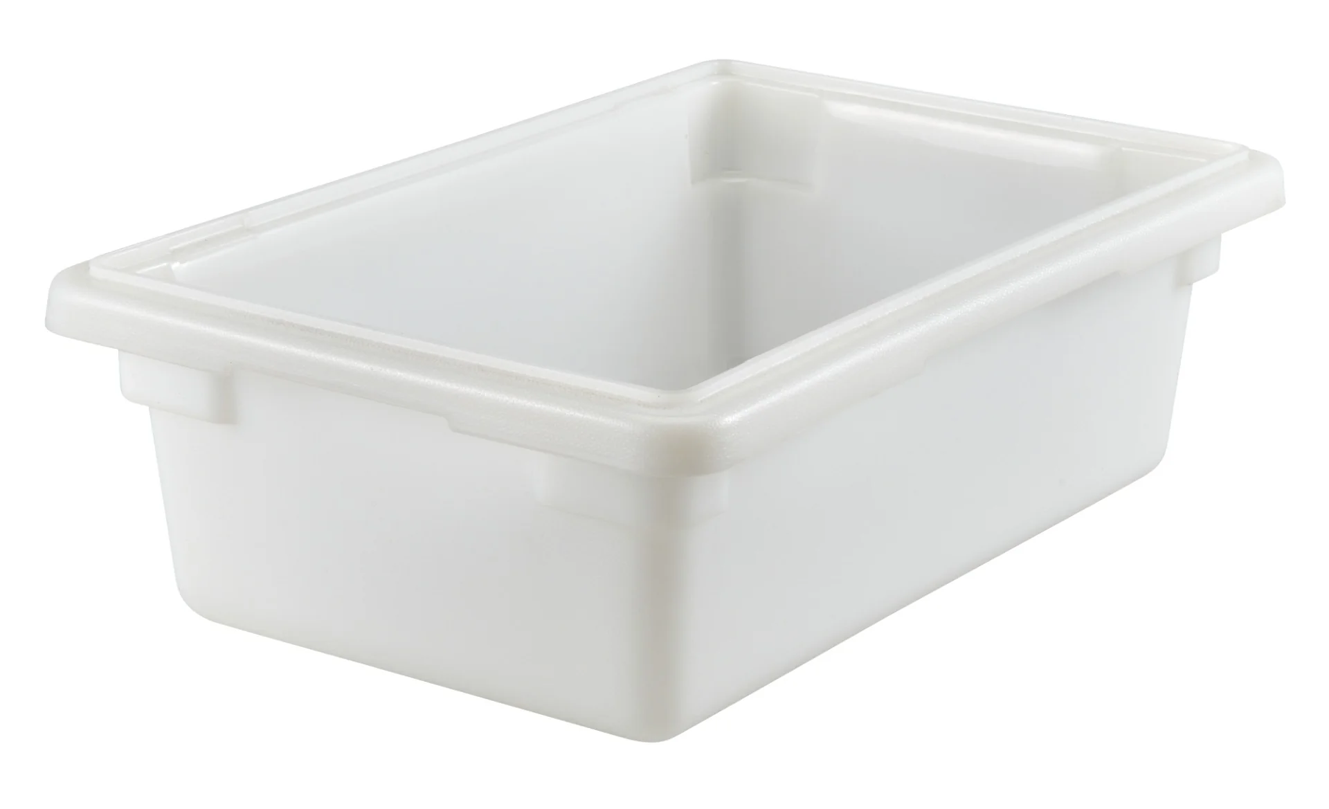 Cambro 12186P148 Polyethylene Food Storage Box 12" x 18" x 6" - 3 gal.- White - Image 2
