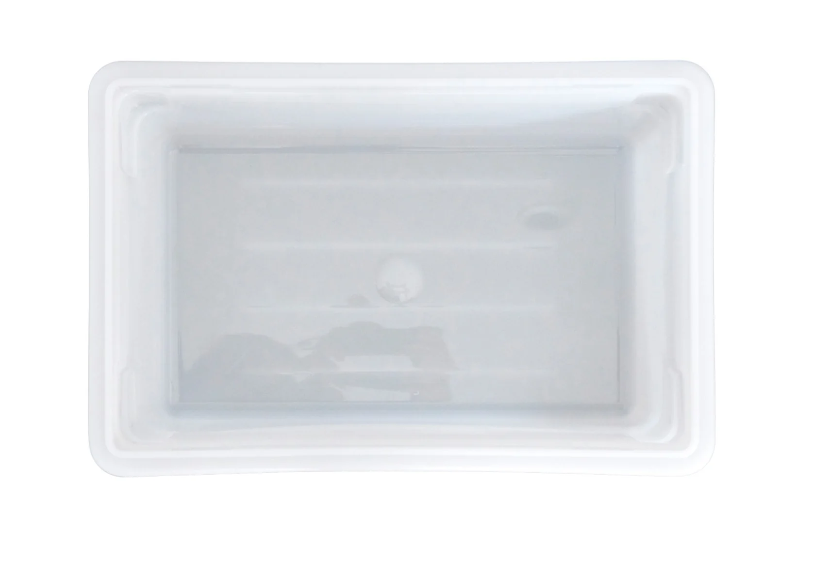Cambro 12186P148 Polyethylene Food Storage Box 12" x 18" x 6" - 3 gal.- White - Image 5