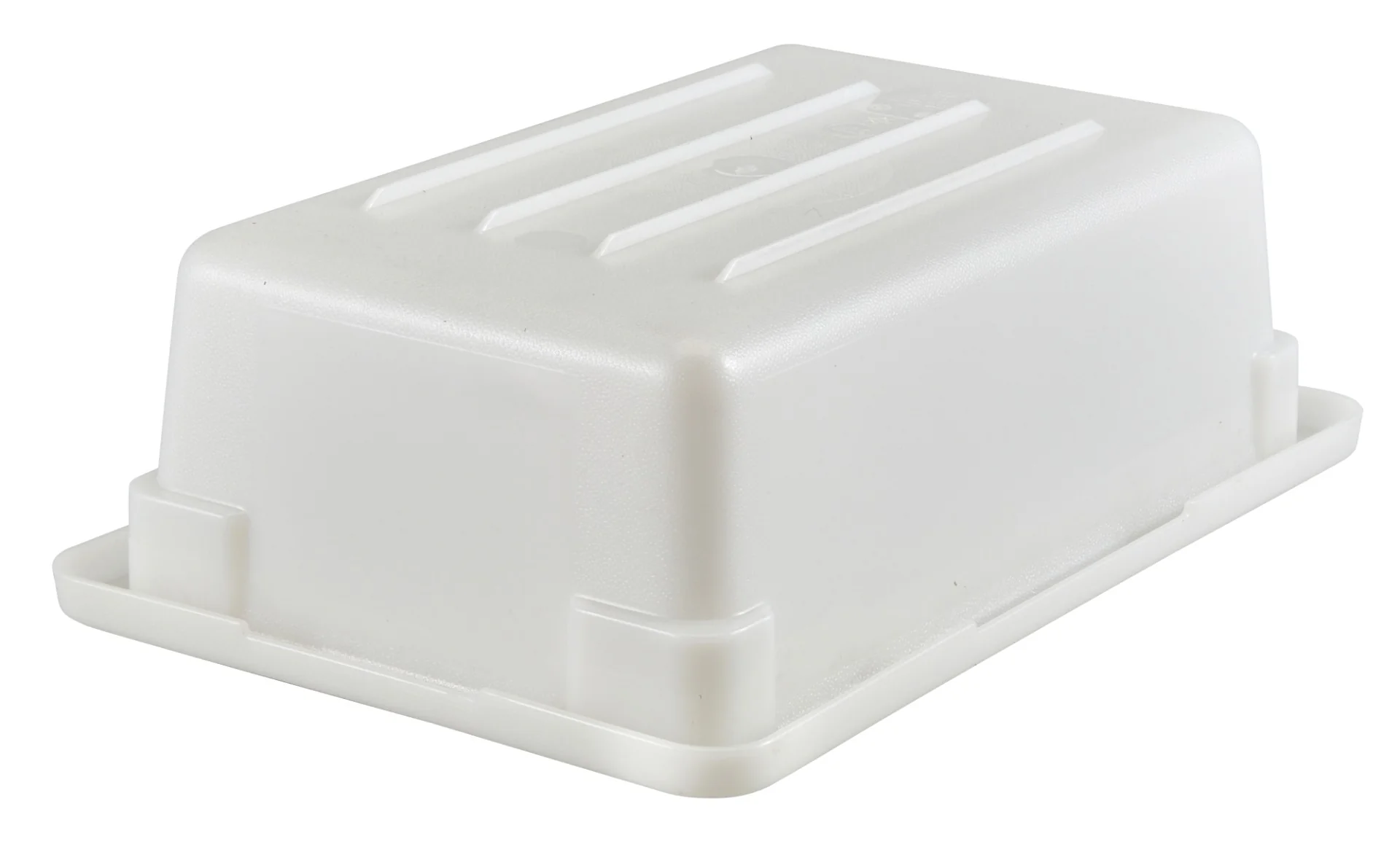 Cambro 12186P148 Polyethylene Food Storage Box 12" x 18" x 6" - 3 gal.- White - Image 6