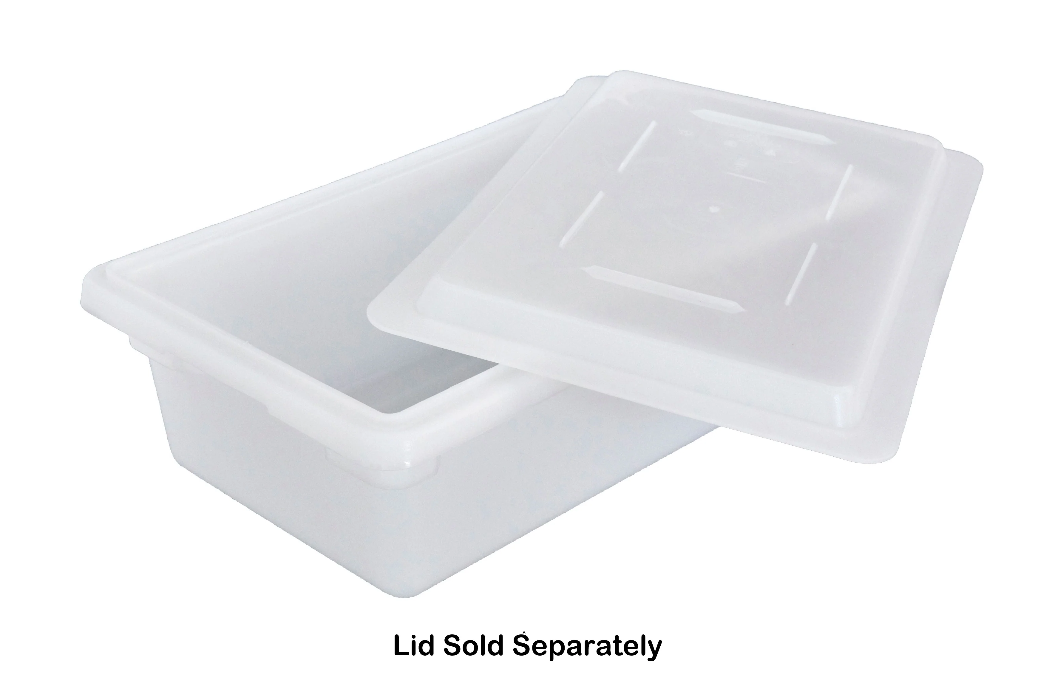 Cambro 12186P148 Polyethylene Food Storage Box 12" x 18" x 6" - 3 gal.- White - Image 7