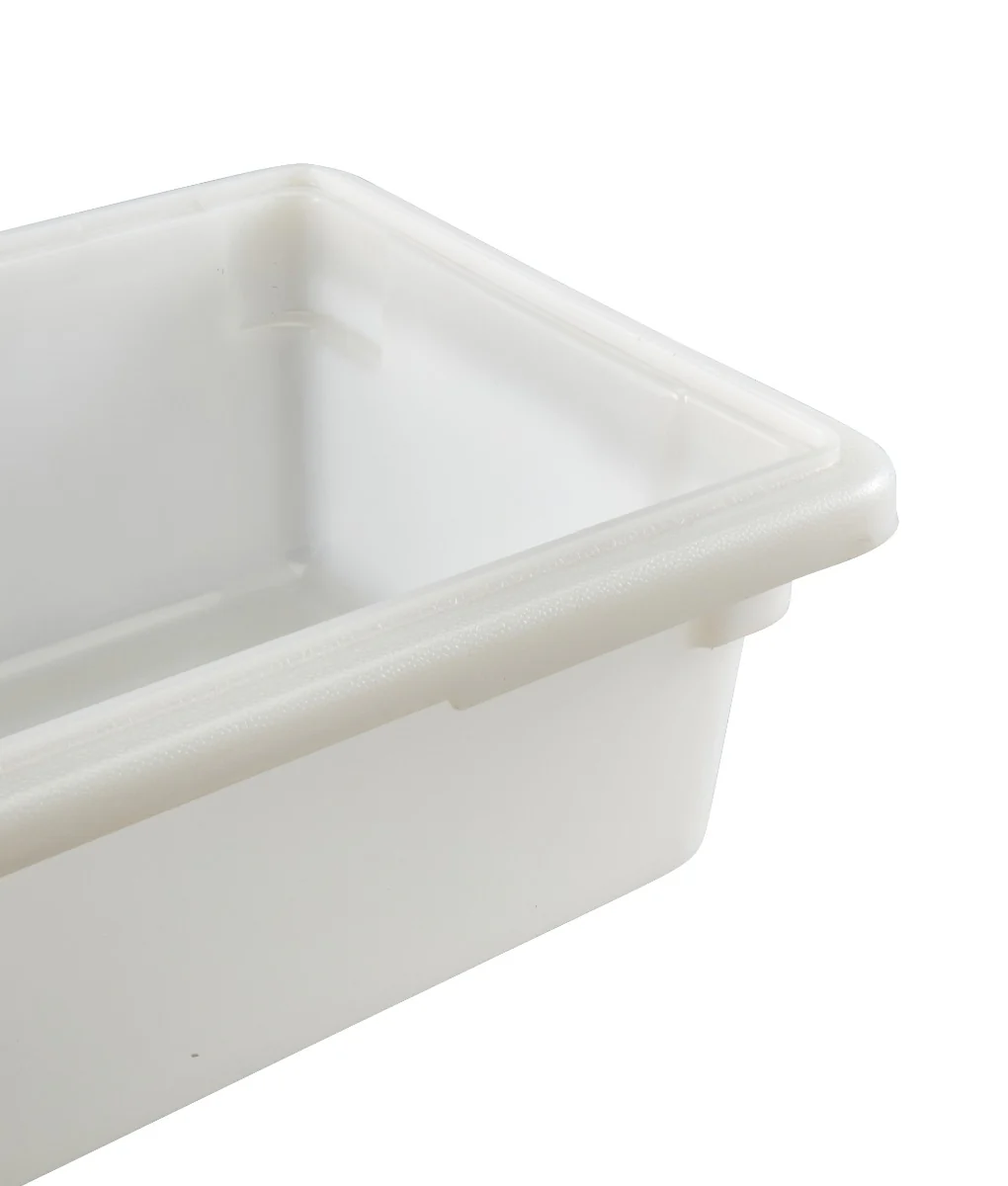 Cambro 12186P148 Polyethylene Food Storage Box 12" x 18" x 6" - 3 gal.- White - Image 9