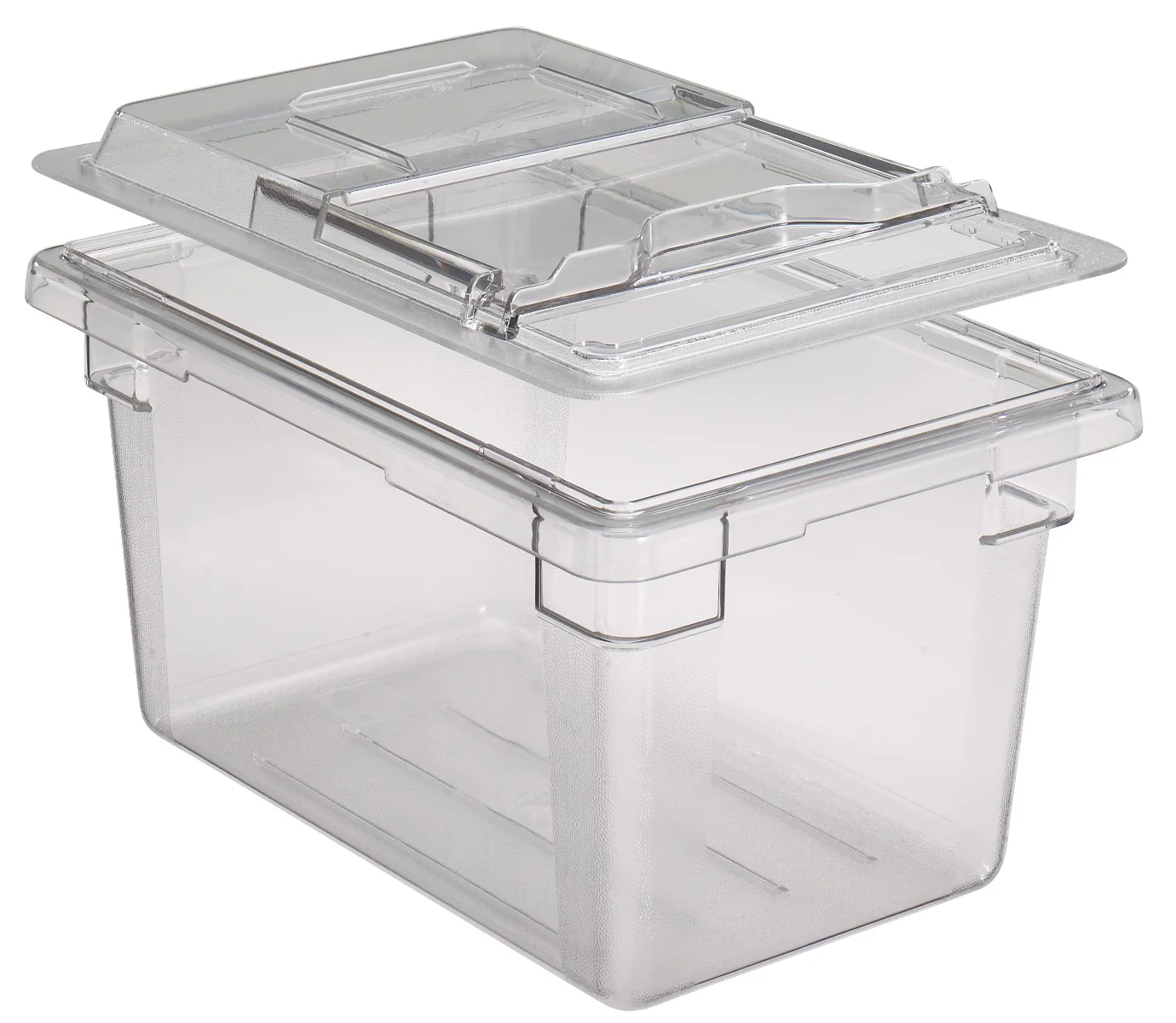 Cambro 1218SCCW135 Camwear Sliding Lid for Food Container 12x18" Clear - Image 3